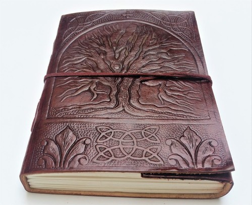 Quaderno pelle albero della - quaderno,