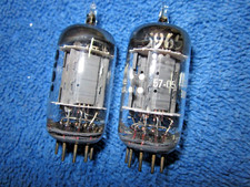Coppia tubi 5965 abbinati di GE Test STRONG 12AV7