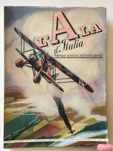 Ala italia pubblicazione - l'ala, d'italia