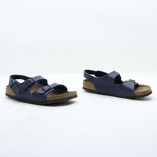 BIRKENSTOCK NEW YORK  Usate Numero EU 39 (Cod.CS2372) in Pelle Blu Donna