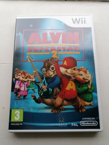 Nintendo wii alvin superstar - nintendo, 2