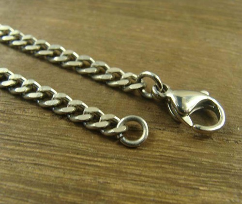 Collana antiallergica titanio