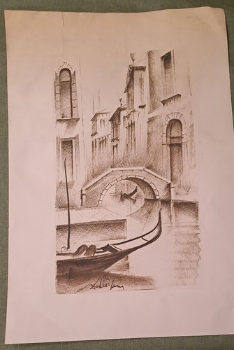 Disegno matita firmato - matita,