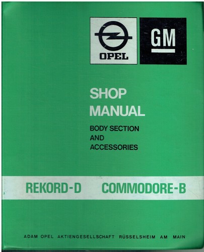 Opel rekord commodore b - opel,