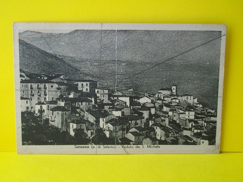 Sassano veduta s michele - veduta, s.michele