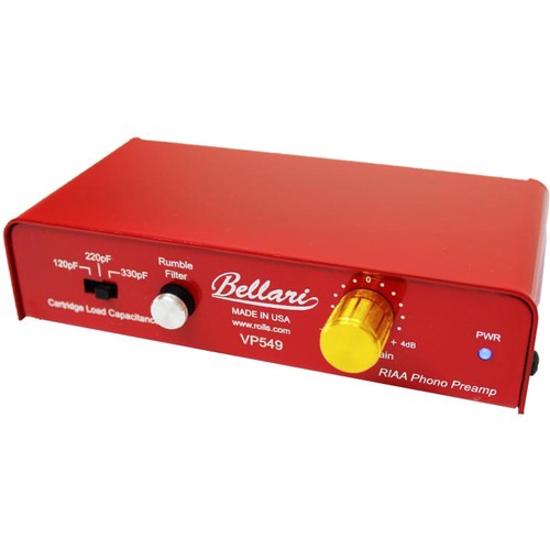 Preamplificatore phono bellari - phono,