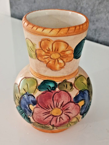 Vaso ceramica deruta vintage - ceramica,