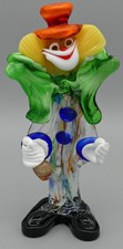 FIGURINA CLOWN VETRO DI MURANO