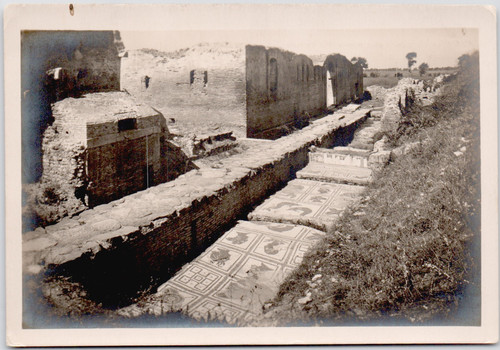 Italia ostia 1935 - ostia, via