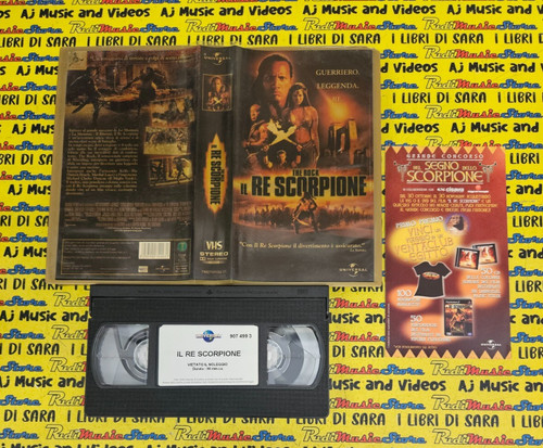 Vhs film scorpione - vhs,