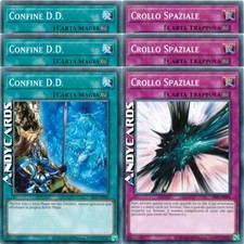 3x CONFINE D.D. +3x CROLLO SPAZIALE • Comune IOC IT040 IOC IT051 • Yugioh