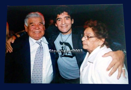 Diego maradona with his - maradona,