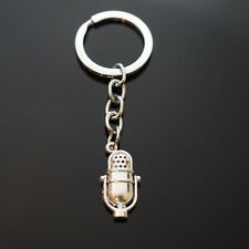 Vintage Microphone Silver