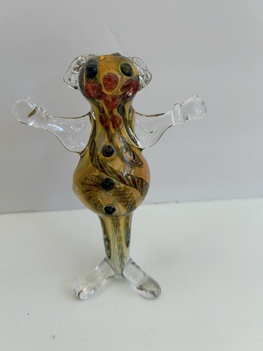 Statuina pipa mano vetro - pipa,