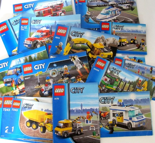 Lego city solo manuali - lego,