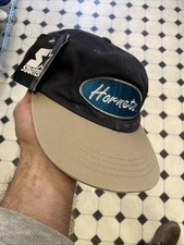 CAPPELLO AVVIAMENTO CHARLOTTE HORNETS LOGO NBA DEADSTOCK NUOVO CON ETICHETTE PIATTO 90S