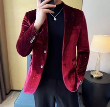 Giacca Uomo Velluto Bordo