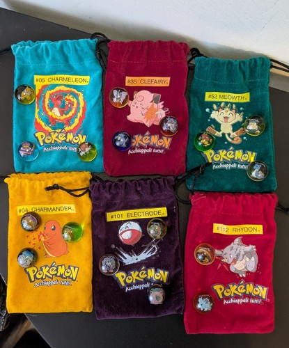 Biglie sacchetti pokémon - biglie,