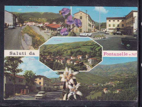 Cartolina saluti fontanelle - saluti, da