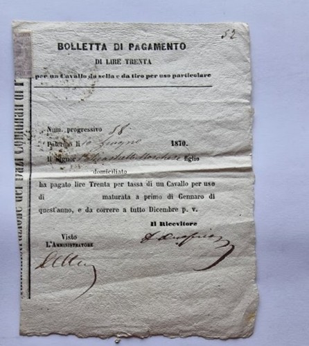 1870 bolletta pagamento per - pagamento,