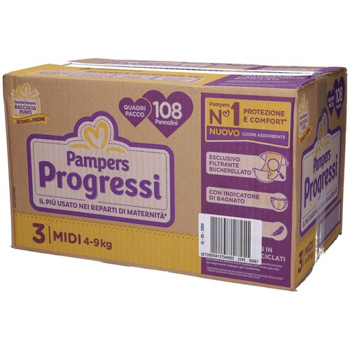 Pannolini pampers progressi - pannolini,