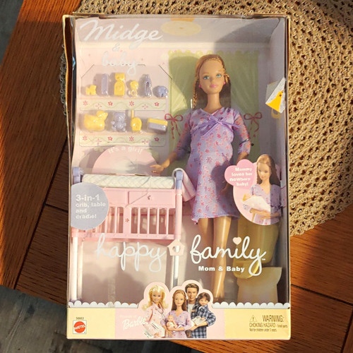 Barbie happy family - barbie, midge