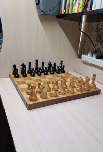Set scacchi legno sovietico - scacchi,