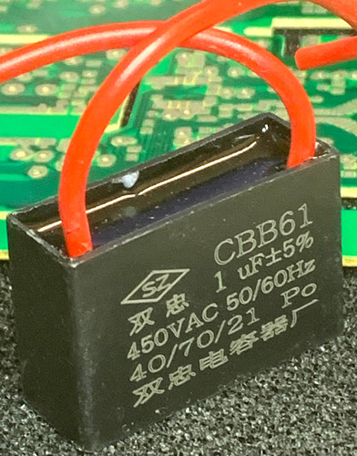 1uf 450vac cbb61 condensatore - cbb61,