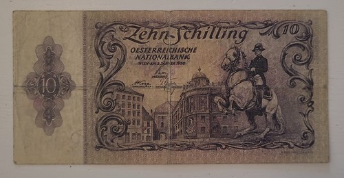 Austria banconota 10 - -,