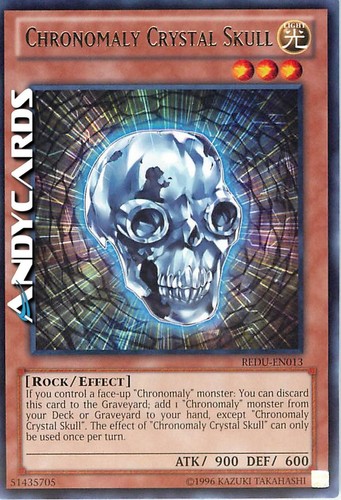 Chronomaly crystal skull - crystal,