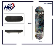 Skateboard Skate In Legno colorato 80CM Per Sport e Divertimento