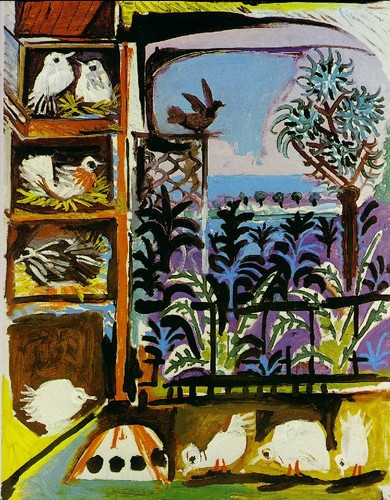 Studio astratto - (piccioni),