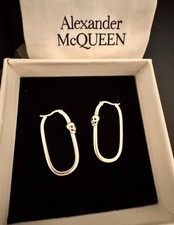 Orecchini a cerchio ovale