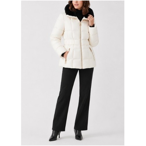 Giubbotto donna guess bianco - giubbotto,