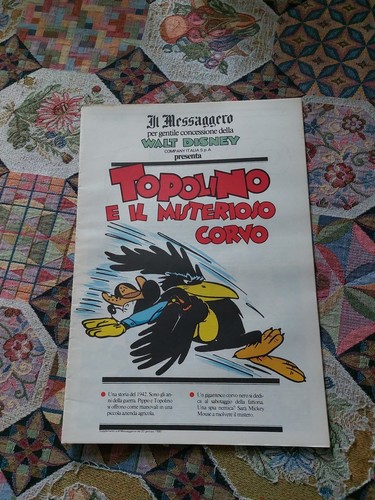 Disney allegato messaggero - disney, il
