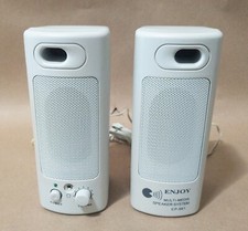 Enjoy Altoparlante Beige 180W Multimedia Amplificato Desktop Computer Sistema PC