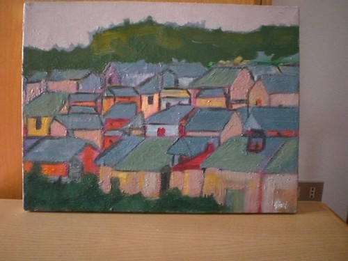 Quadro olio tela - quadro, 40x30