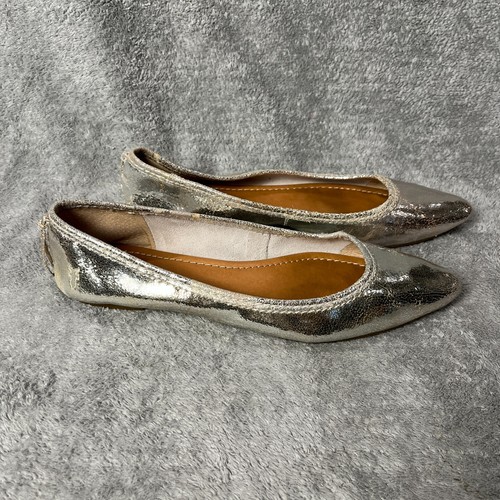 Ballerine frye regina - ballerine, platino