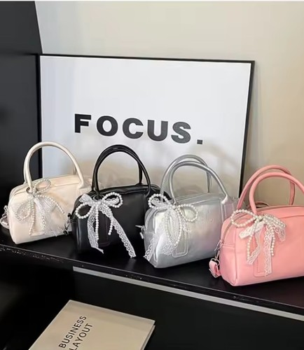 Borsa donna estiva tinta unita