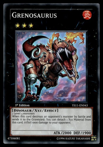 Grenosaurus ys11 en043 starter - grenosaurus,