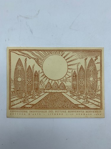 Cartolina invito esposizione - invito,