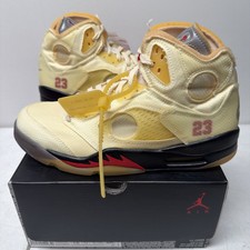  Jordan 5 Off-White Sail -