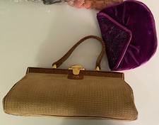 Borsa A Bauletto Cammello In