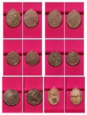 Lotto 6 Medaglie Devozionali Religiose Votive