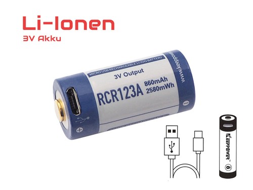 Rimanenze rcr123a 860mah - rcr123a,
