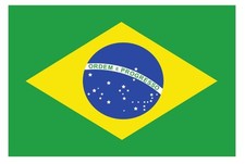  Bandiera Brasile -Stikers - Adesivo-Decorazione auto moto casa veicoli 