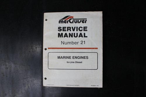 Mercruiser manuale servizio - manuale, di