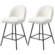 HOMCOM Set 2 Sgabelli Bar con