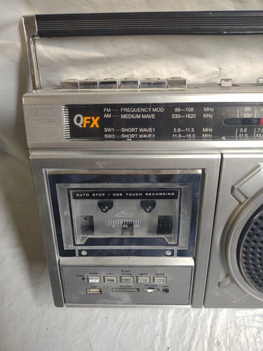 Boombox qfx 24u - qfx, j-24u
