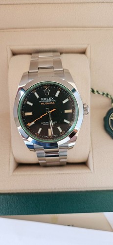 Rolex milgauss 116400gv - rolex,